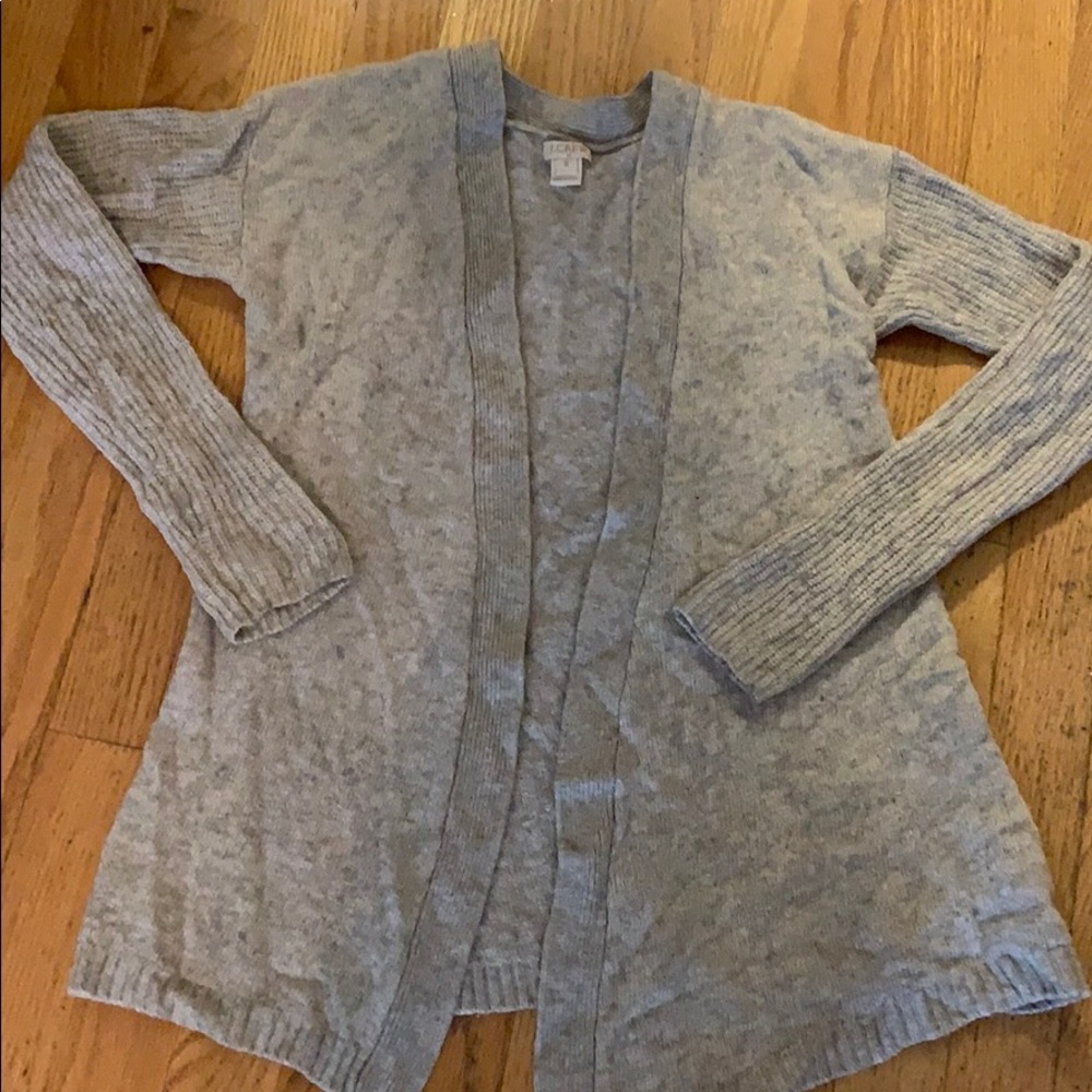 JCrew gray sweater